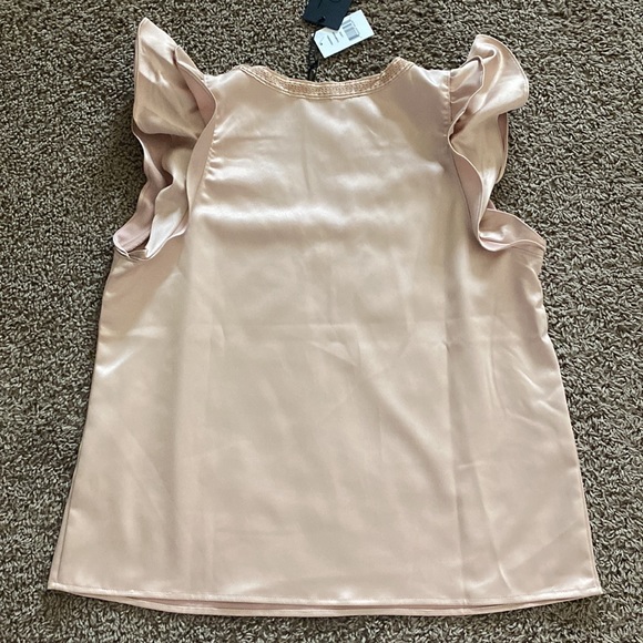 Gibsonlook festive flutter sleeve v-neck top - Picture 4 of 4